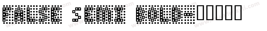 false Semi bold字体转换